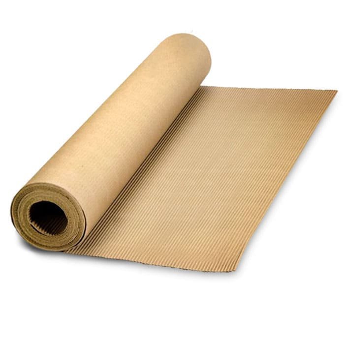 Rollo de cartón single corrugado